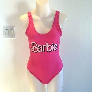 NWOT Pink Barbie Swimsuit